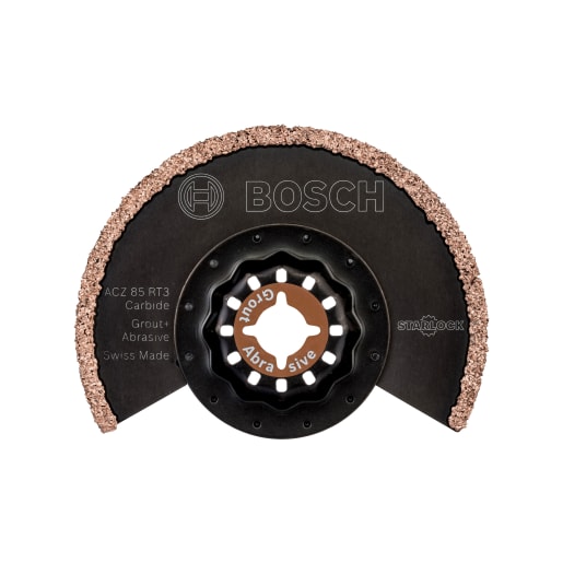 Bosch ACZ RT HM RIFF Segment Saw Blade 2.5 x 85mm Black