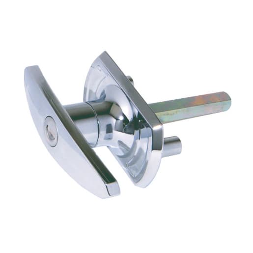 Sterling Garage Door T Handle Diamond Spindle 76 x 44mm