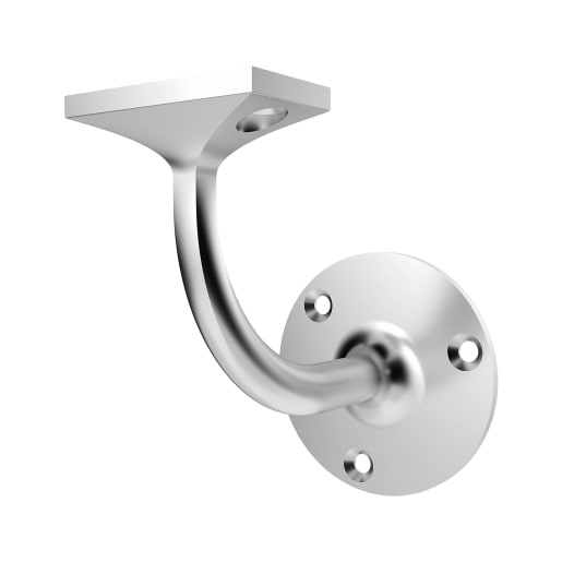 Carlisle Brass Handrail Bracket Light Duty Satin Chrome