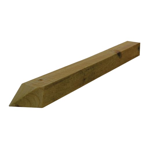 FSC Sawn Treated Pointed Peg 600 x 50 x 47mm