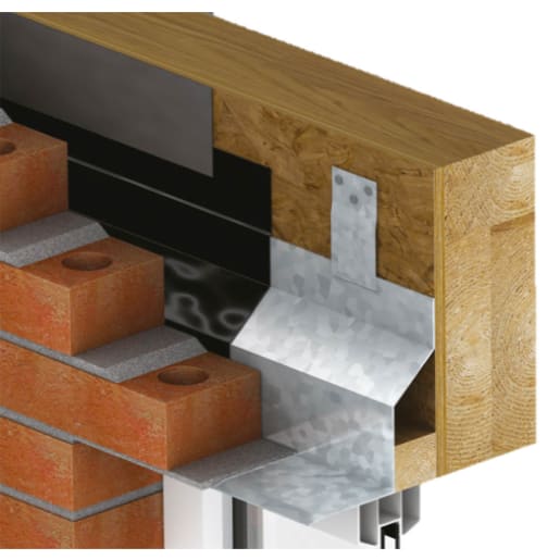 Birtley Timber Frame Lintel Grey 1200 x 185mm