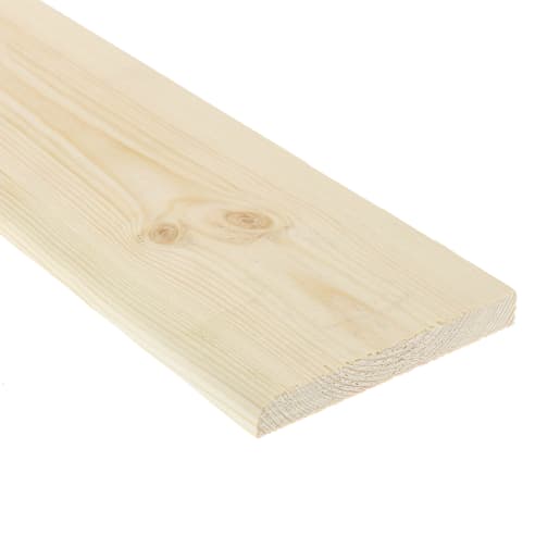 FSC Redwood Pencil Round Skirting 19 x 100mm (act size 14.5 x 95mm)