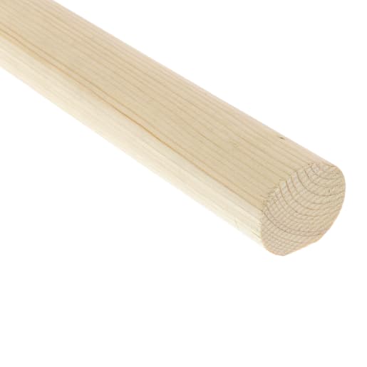 Redwood Mopstick Handrail 45 x 45mm
