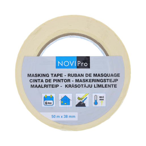 NOVIPro Masking Tape 50m x 38mm
