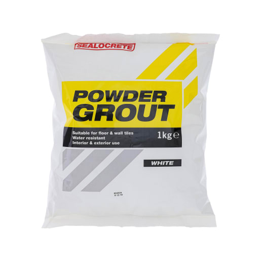 Sealocrete Powder Grout 1kg White