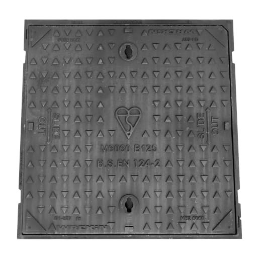 Wrekin MCF 600X600X40MM B125 KM