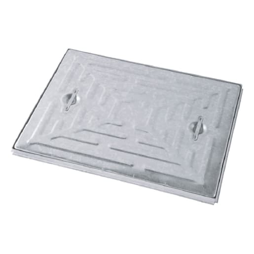 Wrekin Solid Top Manhole Cover and Frame 600 x 450mm - 5 Tonne
