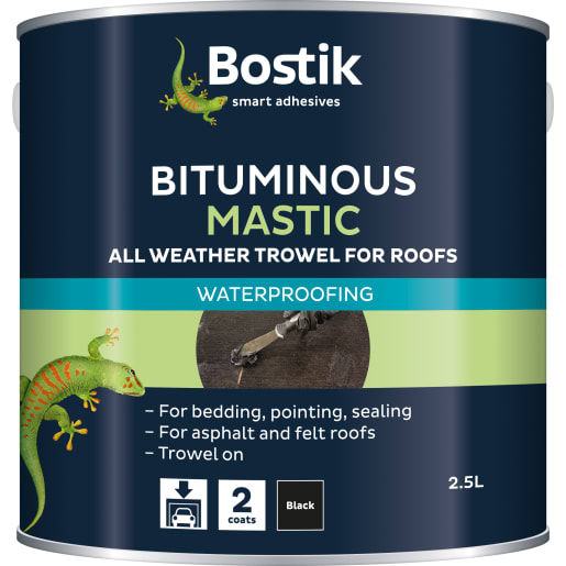 Bostik Cementone Bituminous Mastic  2.5 Litre