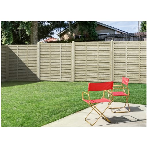 Grange Contemporary Vogue Fence Panel 1200 x 1800mm