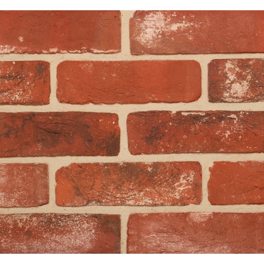 Imperial Bricks Handmade Reclamation Weathered Soft Red Brick 68mm