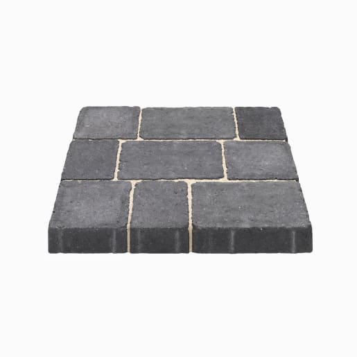 Marshalls Drivesett Tegula Sett Block Paving<BR>160 x 160 x 50mm<BR>Charcoal