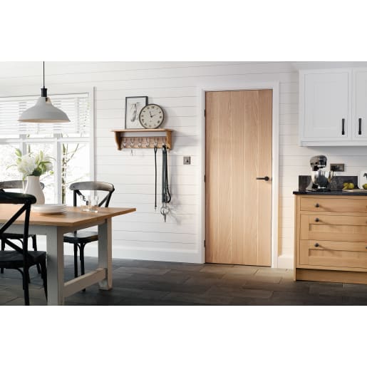 Wexford Unfinished Oak Door 1981 x 838 x 35mm