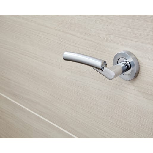 Neptune Door Handle Satin Chrome 