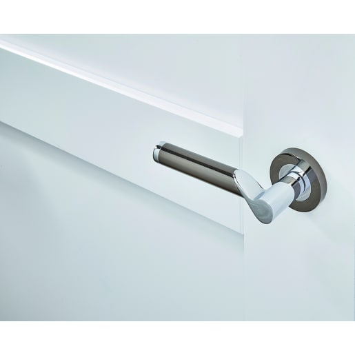 Polaris Door Handle Satin Chrome