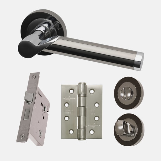 Polaris  Privacy Door Handle Satin Chrome 