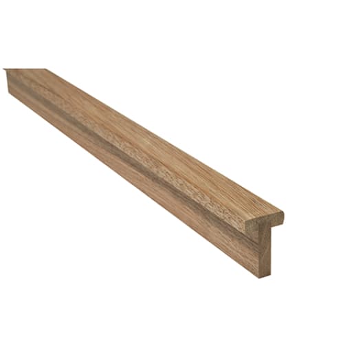 Oak T-LIP 30 x 2100mm for Internal Use to Create a Door Pair