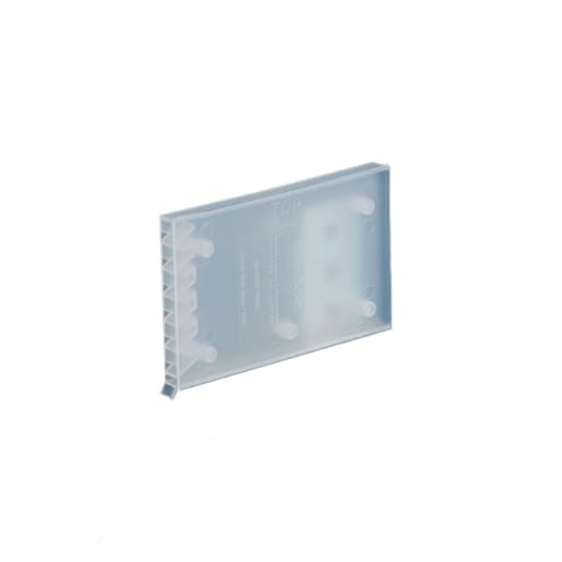 Timloc Cavity Wall Weep Vent 100 x 65 x 10mm Clear