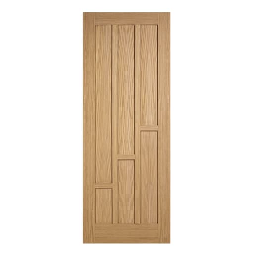 Coventry Unfinished Oak Door 826 x 2040mm