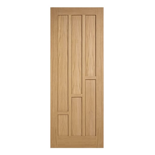 Coventry Unfinished Oak Door 726 x 2040mm