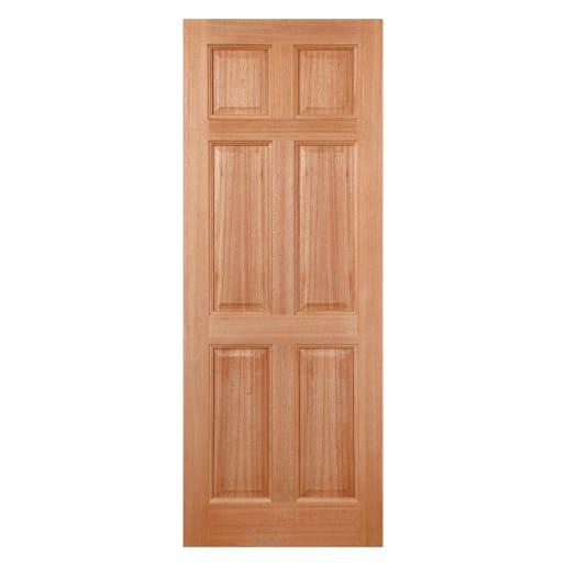 Colonial 6 Panel Hardwood Dowelled Door 813 x 2032mm