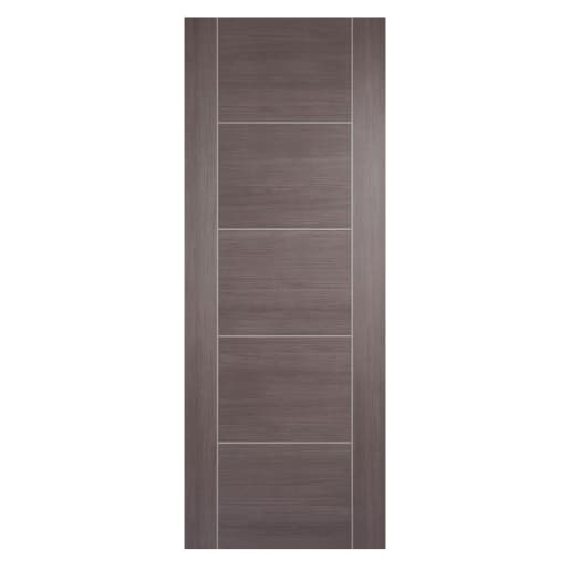 Vancouver Laminated Medium Grey Door 762 x 1981mm