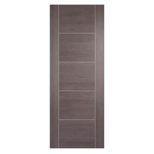 Vancouver Laminated Medium Grey Door 610 x 1981mm