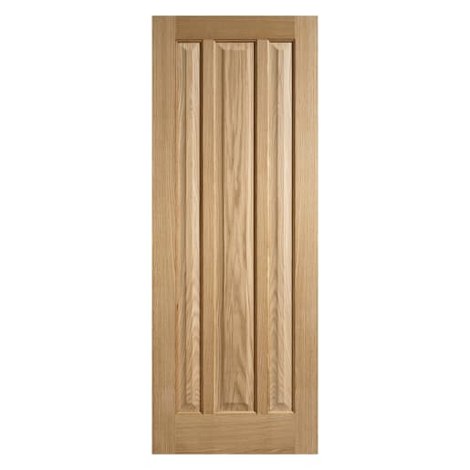 Kilburn 3 Panel Unfinished Oak Door 1981 x 838 x 44mm