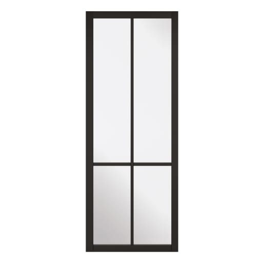 Liberty 4 Light Primed Black Door 762 x 1981mm