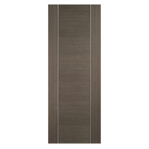 Alcaraz Pre-Finished Chocolate Grey Door 762 x 1981mm