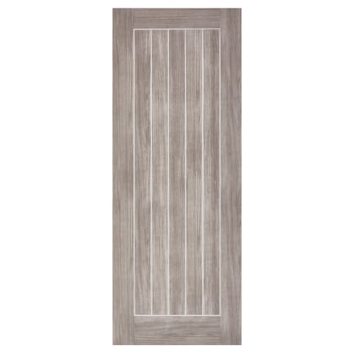 Mexicano Laminated Light Grey Door 610 x 1981mm