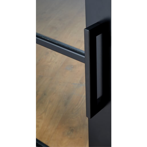 Manhattan Sullivan Single Door Handle Matt Black