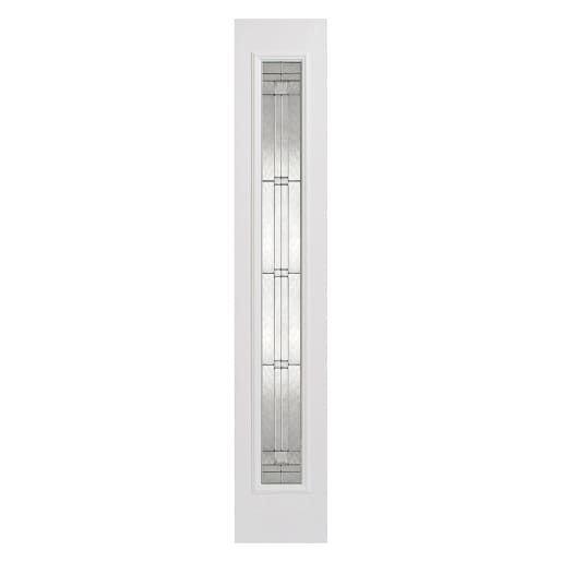 Sidelight 1 Light Elegant Prefinished White Door 356 x 2032mm