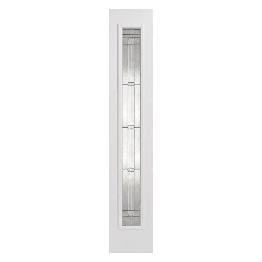 Sidelight 1 Light Elegant Prefinished White Door 356 x 2032mm