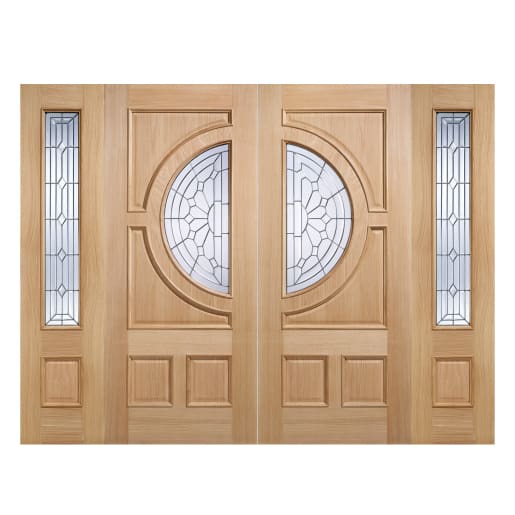 Empress Unfinished Oak Door 838 x 1981mm