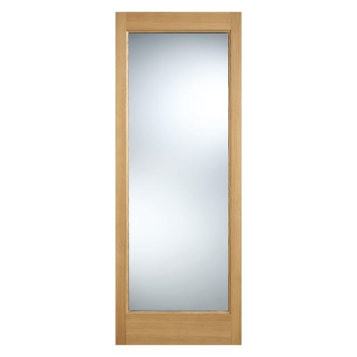 Pattern 10 1 Light Unfinished Oak Door 762 x 1981mm