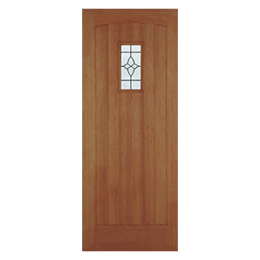 Cottage 1 Light Hardwood Door 838 x 1981mm