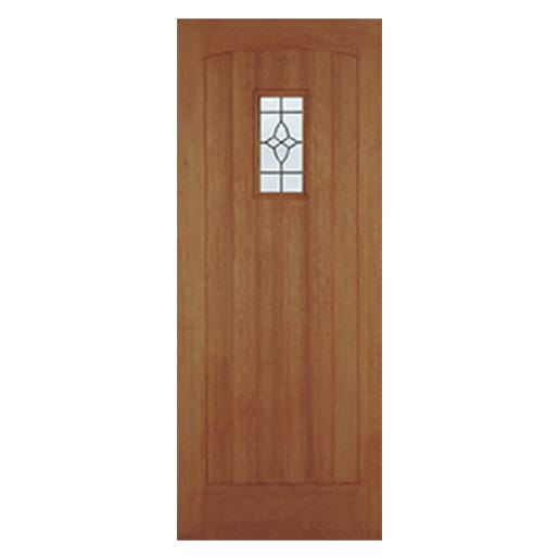 Cottage 1 Light Hardwood Door 915 x 2135mm