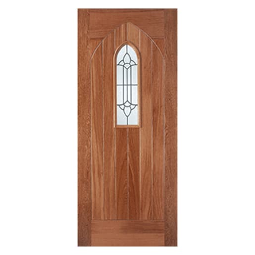 Westminster 1 Light Hardwood Door 838 x 1981mm