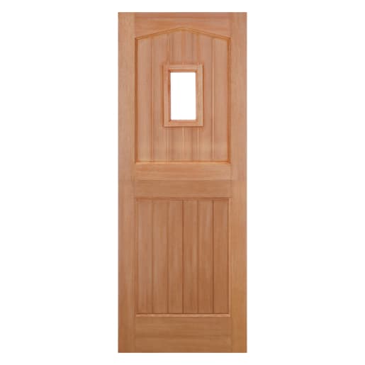 Stable 1 Light Hardwood Dowelled Door 813 x 2032mm