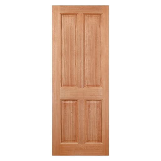 Colonial 4 Panel Hardwood M&T Door 762 x 1981mm