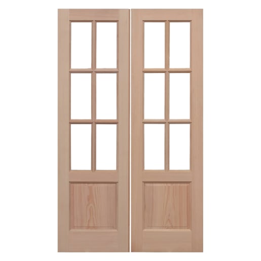 GTP 2 Panel Hemlock Door 915 x 1981mm