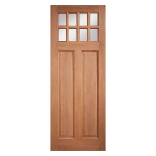 Chigwell Clear Glazed Hardwood M&T Door 838 x 1981mm