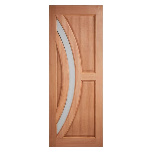 Harrow Frosted Glazed Hardwood M&T Door 813 x 2032mm