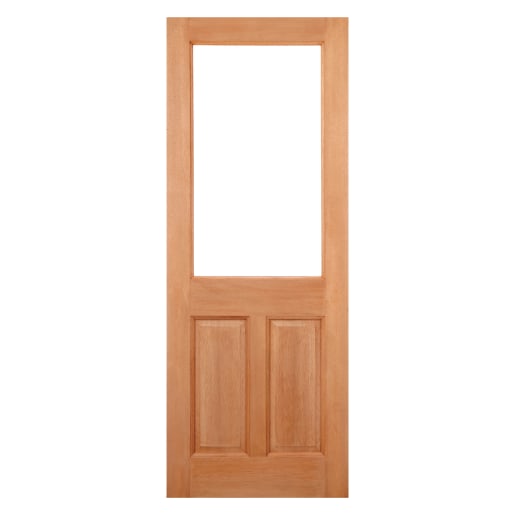 2XG 2 Panel Hardwood Door 762 x 1981mm