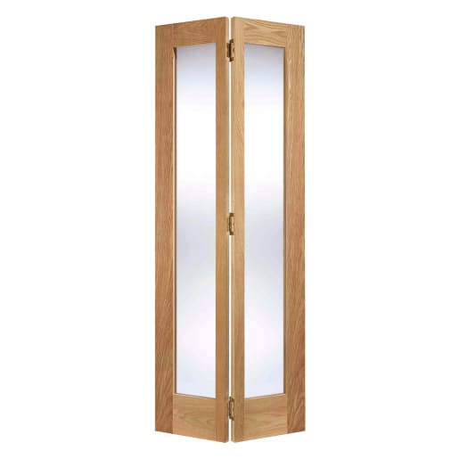 Pattern 10 Bi-Fold Unfinished Oak Door 1981 x 686 x 35mm