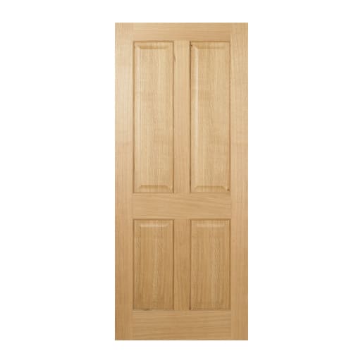 Regency 4 Panel Prefinished Oak Door 686 x 1981mm