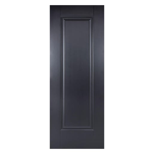 Eindhoven Primed Plus Black Door 838 x 1981mm