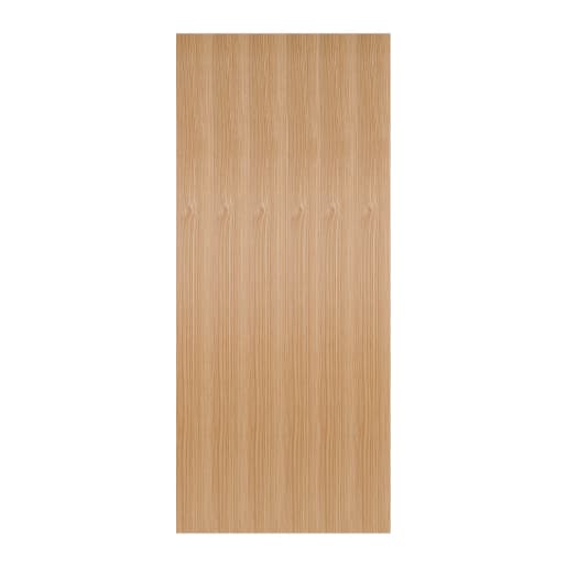 Flush Pre-finished Oak Door 826 x 2040mm