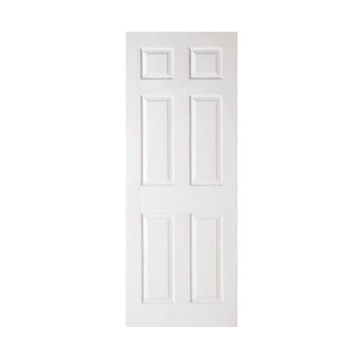 LPD Doors Textured 6P Primed White Internal Fire Door 686 x 1981mm