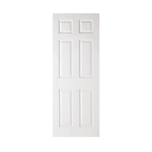 LPD Doors Textured 6P Primed White Internal Fire Door 762 x 1981mm